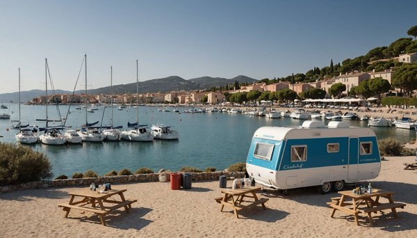 Esterel caravaning : un camping en bord de mer à port grimaud
