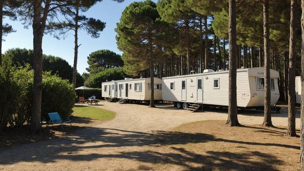 Location de mobil home du camping la grand métairie en vendée